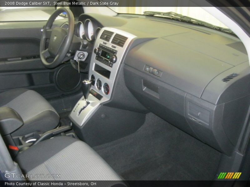Steel Blue Metallic / Dark Slate Gray 2008 Dodge Caliber SXT