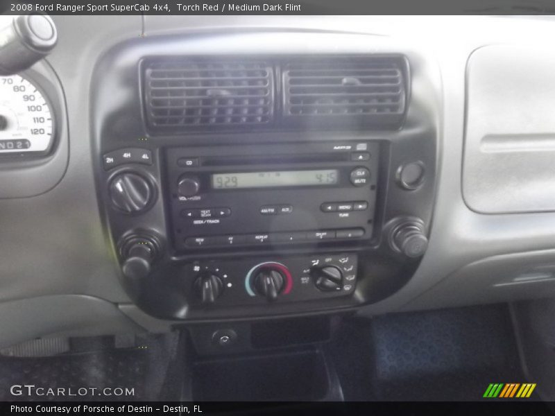 Torch Red / Medium Dark Flint 2008 Ford Ranger Sport SuperCab 4x4