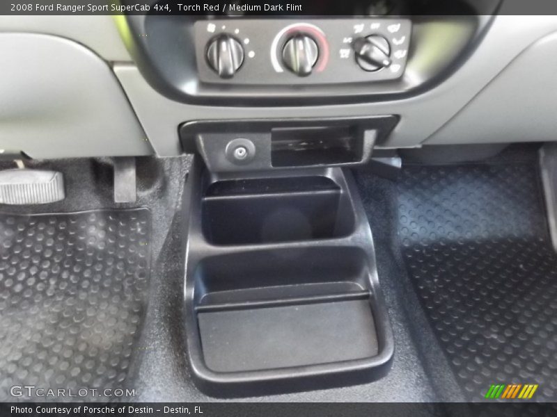 Torch Red / Medium Dark Flint 2008 Ford Ranger Sport SuperCab 4x4