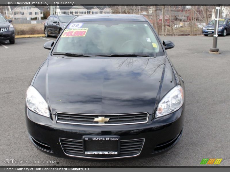 Black / Ebony 2009 Chevrolet Impala LS