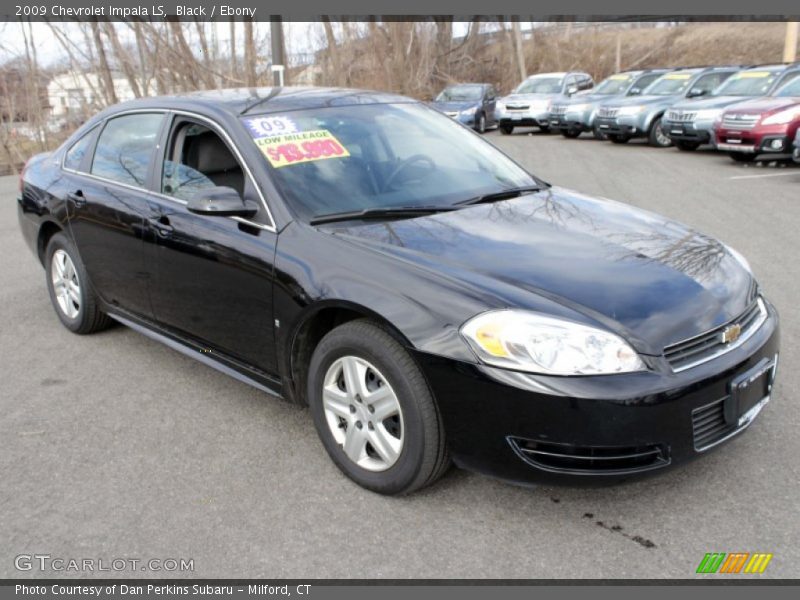 Black / Ebony 2009 Chevrolet Impala LS
