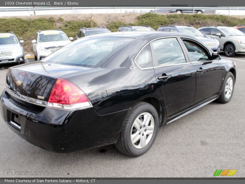 Black / Ebony 2009 Chevrolet Impala LS