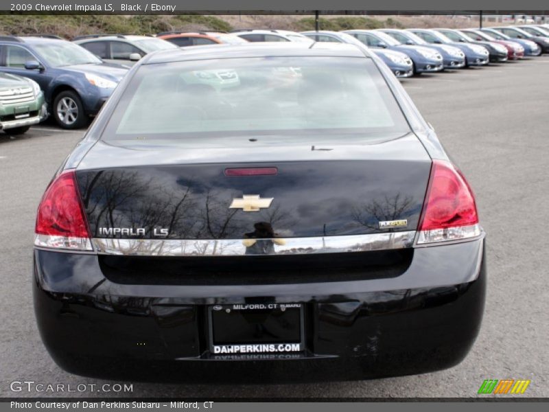 Black / Ebony 2009 Chevrolet Impala LS