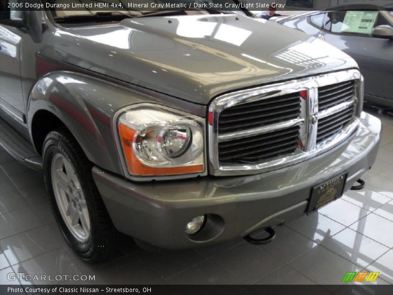 Mineral Gray Metallic / Dark Slate Gray/Light Slate Gray 2006 Dodge Durango Limited HEMI 4x4