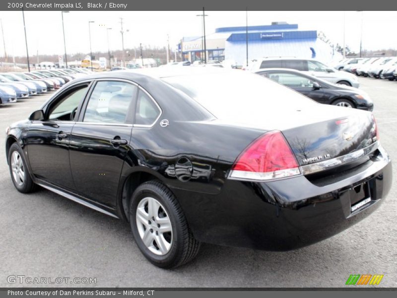 Black / Ebony 2009 Chevrolet Impala LS