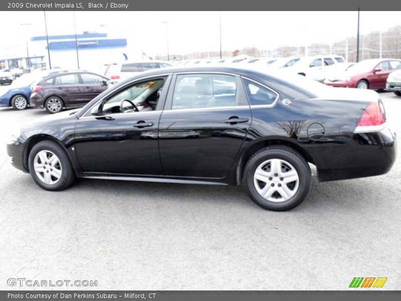 Black / Ebony 2009 Chevrolet Impala LS