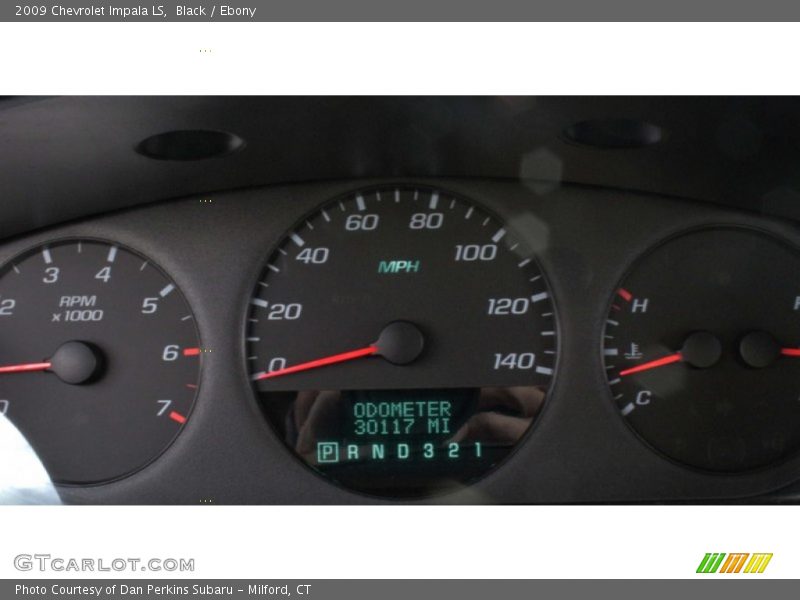 Black / Ebony 2009 Chevrolet Impala LS