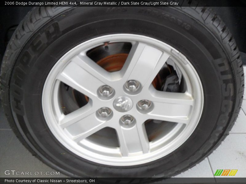 Mineral Gray Metallic / Dark Slate Gray/Light Slate Gray 2006 Dodge Durango Limited HEMI 4x4