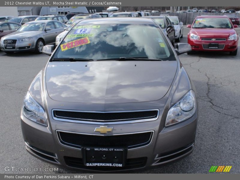 Mocha Steel Metallic / Cocoa/Cashmere 2012 Chevrolet Malibu LT