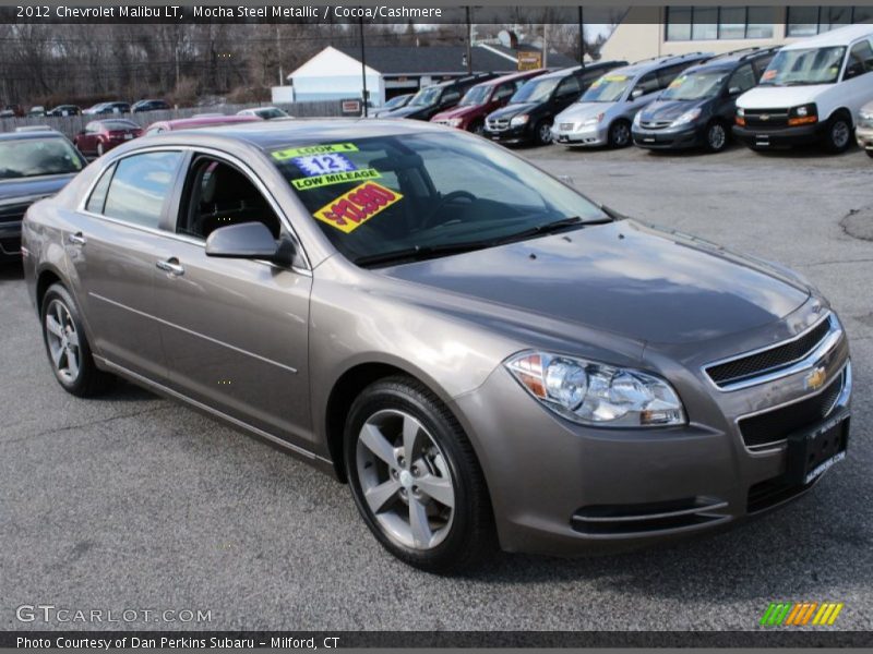 Mocha Steel Metallic / Cocoa/Cashmere 2012 Chevrolet Malibu LT