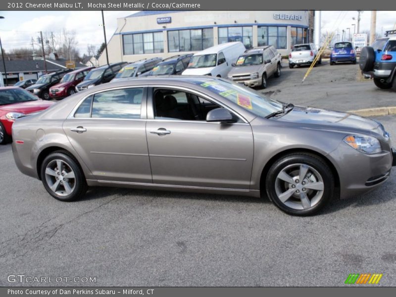 Mocha Steel Metallic / Cocoa/Cashmere 2012 Chevrolet Malibu LT
