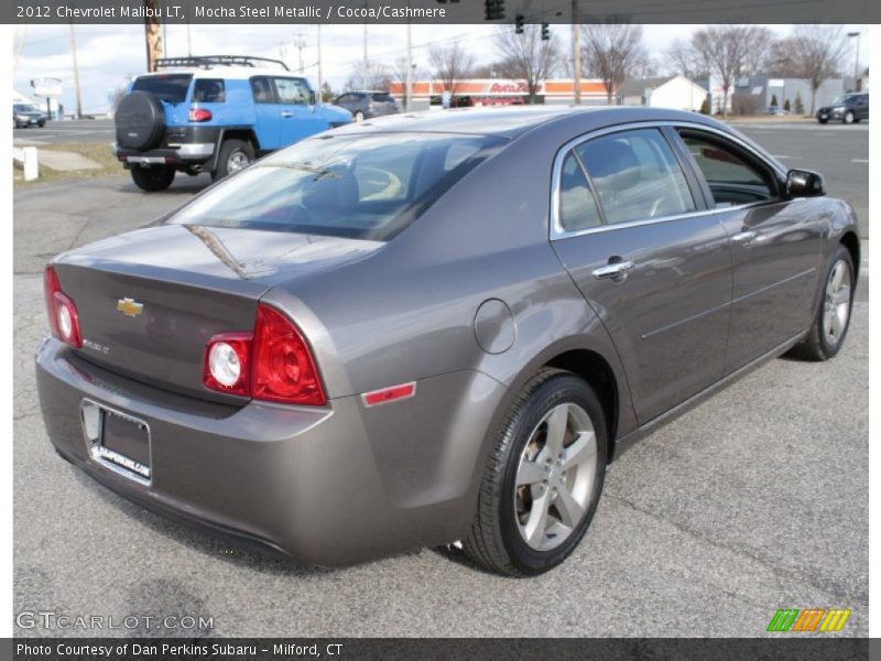 Mocha Steel Metallic / Cocoa/Cashmere 2012 Chevrolet Malibu LT
