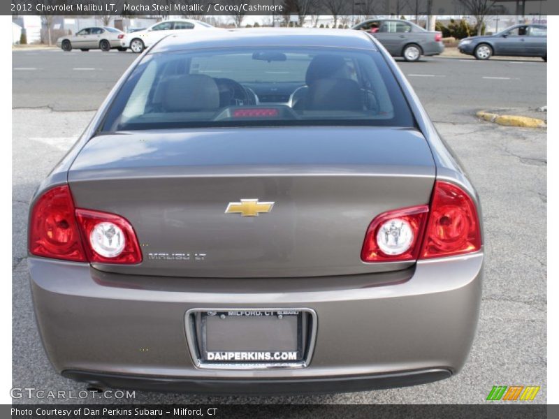 Mocha Steel Metallic / Cocoa/Cashmere 2012 Chevrolet Malibu LT
