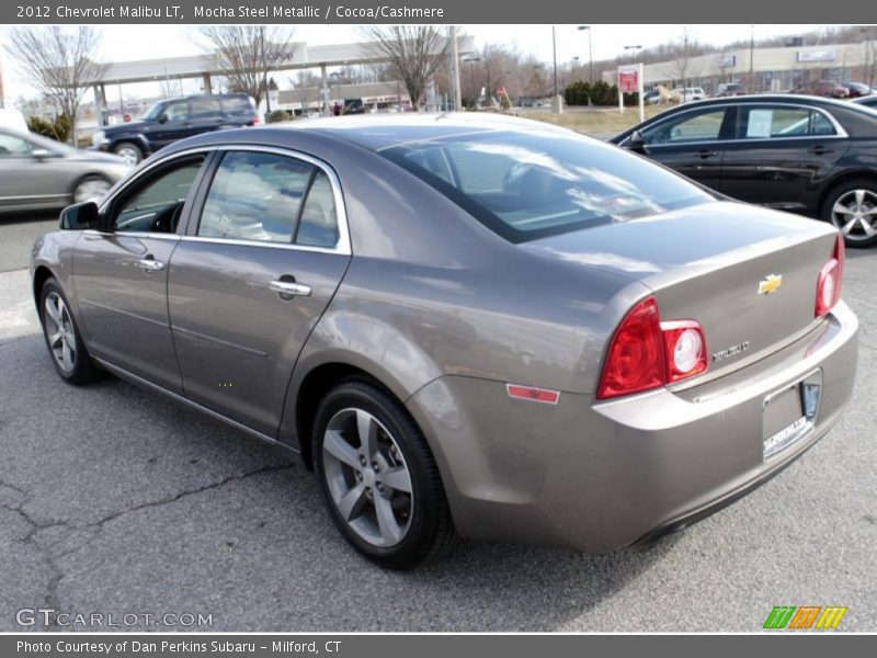 Mocha Steel Metallic / Cocoa/Cashmere 2012 Chevrolet Malibu LT