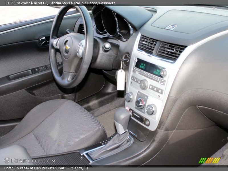 Mocha Steel Metallic / Cocoa/Cashmere 2012 Chevrolet Malibu LT