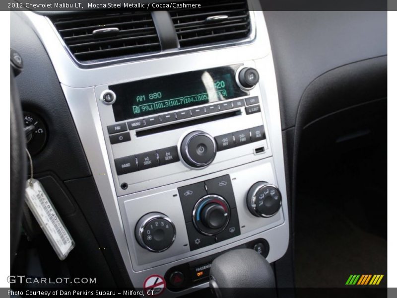 Mocha Steel Metallic / Cocoa/Cashmere 2012 Chevrolet Malibu LT