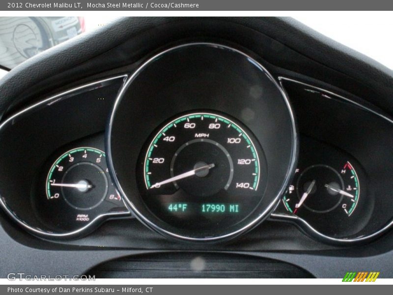 Mocha Steel Metallic / Cocoa/Cashmere 2012 Chevrolet Malibu LT