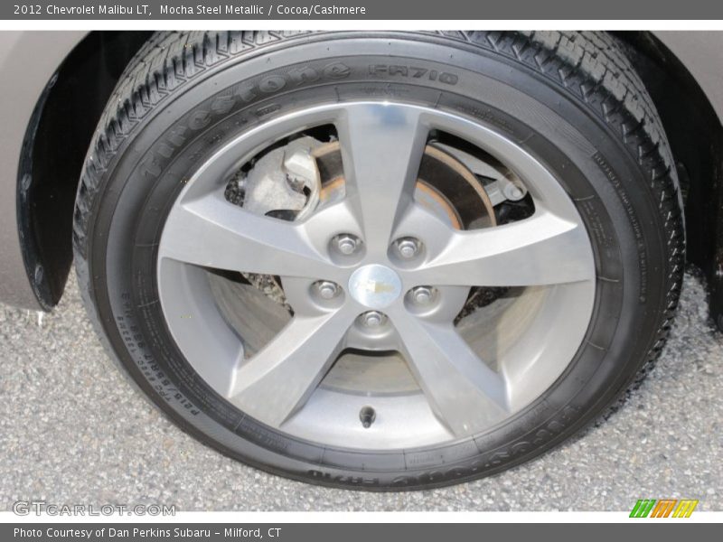 Mocha Steel Metallic / Cocoa/Cashmere 2012 Chevrolet Malibu LT