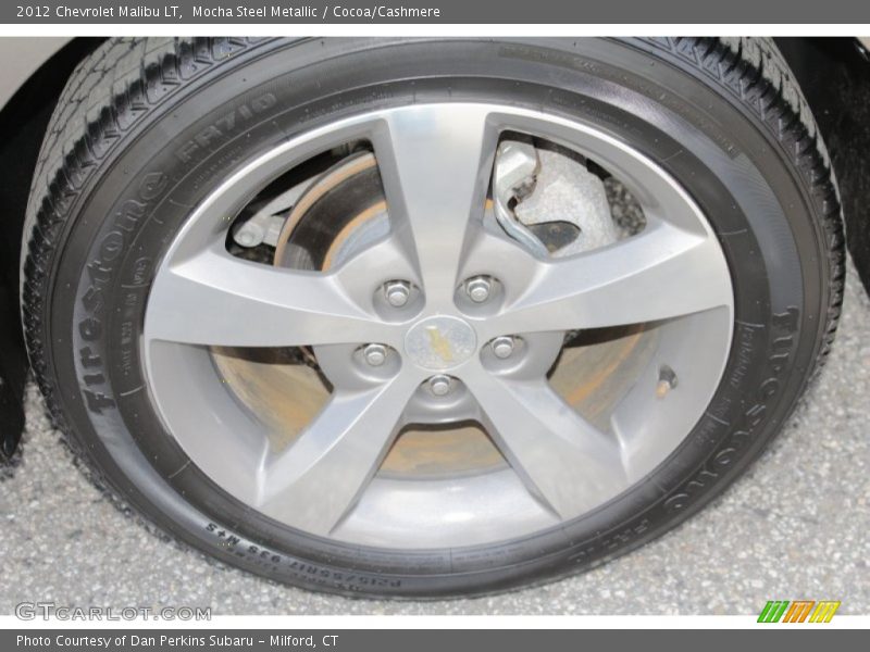 Mocha Steel Metallic / Cocoa/Cashmere 2012 Chevrolet Malibu LT