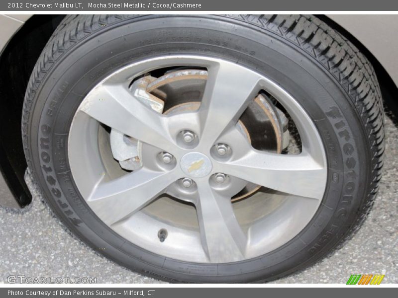 Mocha Steel Metallic / Cocoa/Cashmere 2012 Chevrolet Malibu LT
