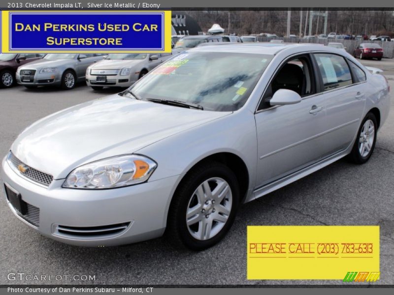 Silver Ice Metallic / Ebony 2013 Chevrolet Impala LT