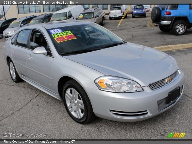 Silver Ice Metallic / Ebony 2013 Chevrolet Impala LT