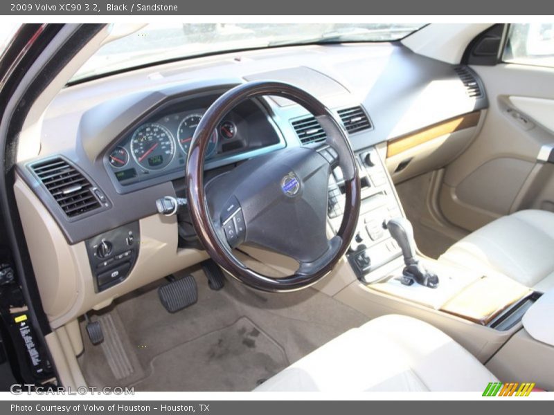 Black / Sandstone 2009 Volvo XC90 3.2