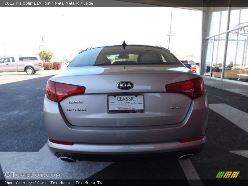 Satin Metal Metallic / Beige 2013 Kia Optima EX