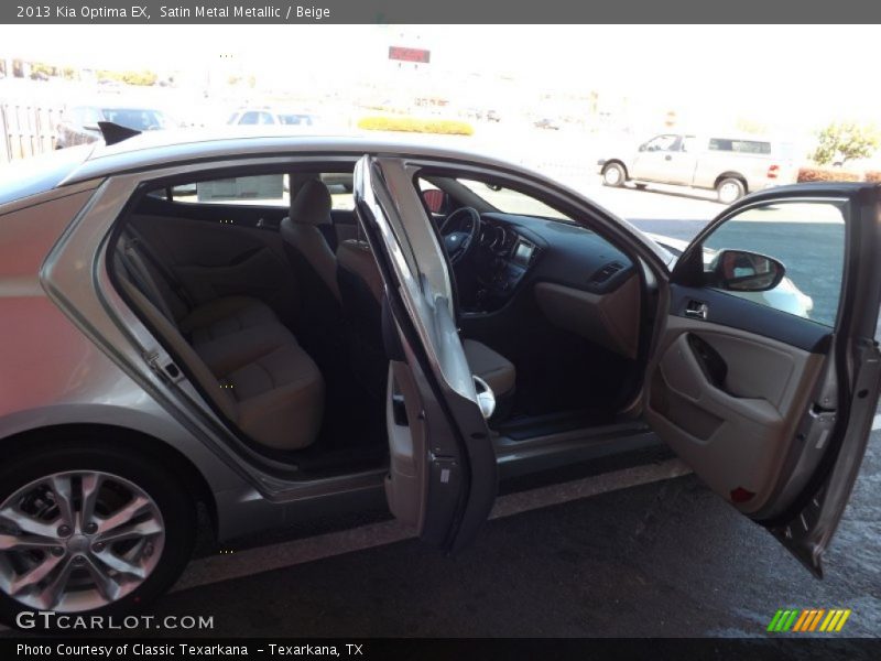 Satin Metal Metallic / Beige 2013 Kia Optima EX