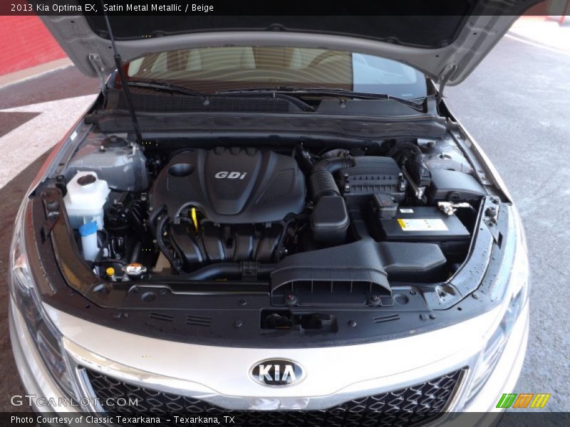 Satin Metal Metallic / Beige 2013 Kia Optima EX
