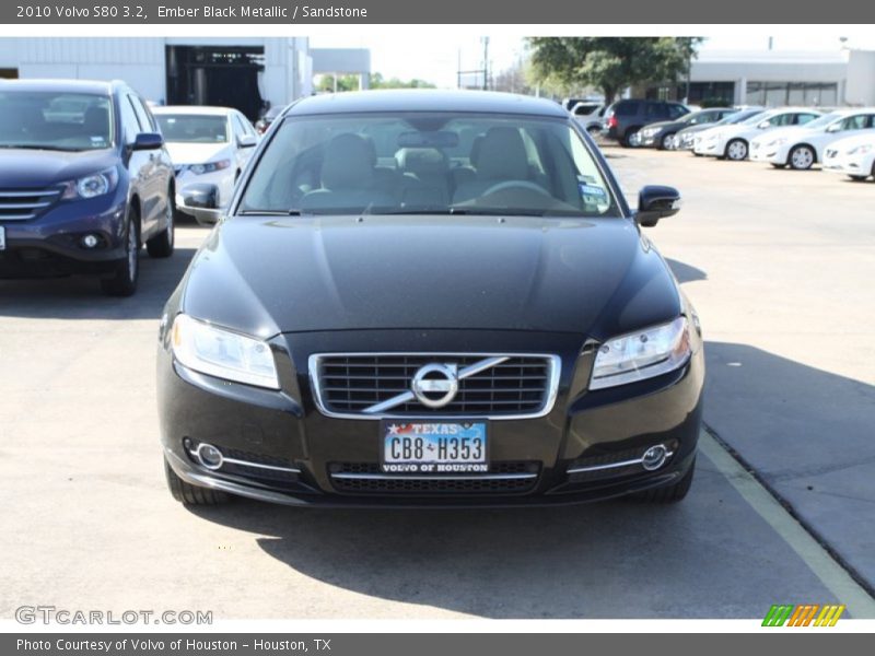 Ember Black Metallic / Sandstone 2010 Volvo S80 3.2