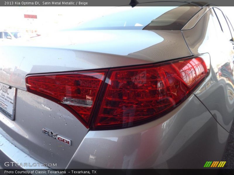 Satin Metal Metallic / Beige 2013 Kia Optima EX