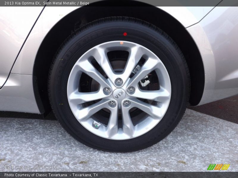 Satin Metal Metallic / Beige 2013 Kia Optima EX