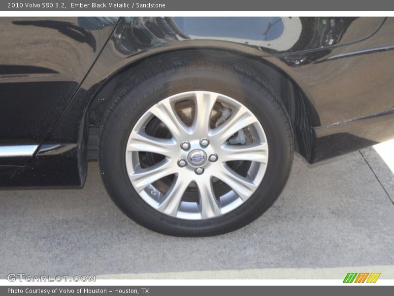 Ember Black Metallic / Sandstone 2010 Volvo S80 3.2