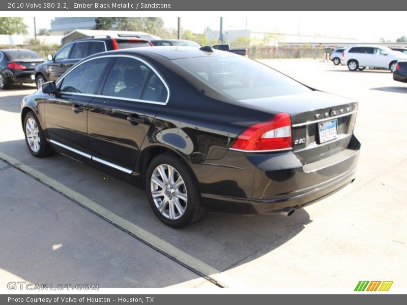 Ember Black Metallic / Sandstone 2010 Volvo S80 3.2