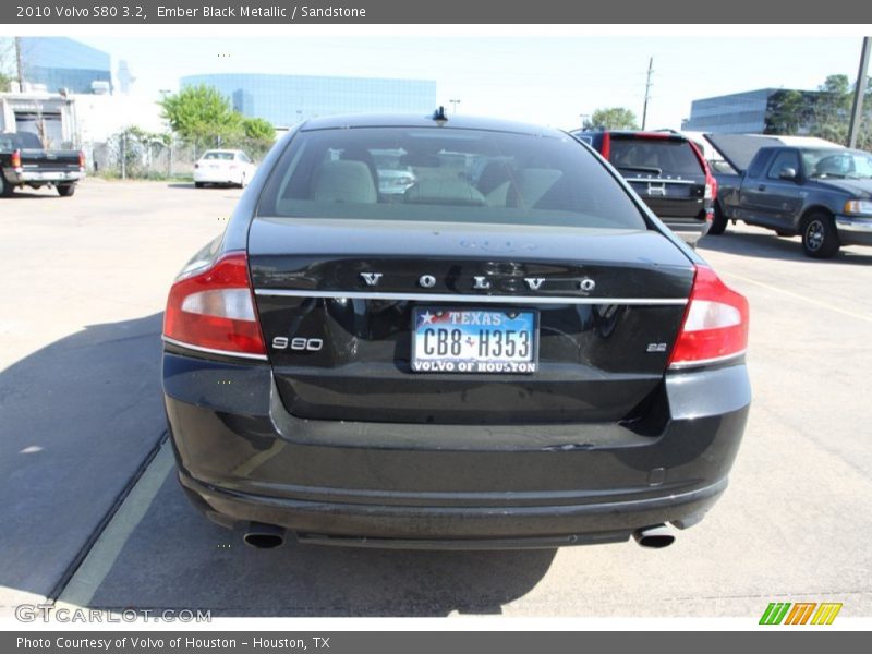 Ember Black Metallic / Sandstone 2010 Volvo S80 3.2