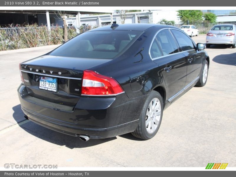 Ember Black Metallic / Sandstone 2010 Volvo S80 3.2