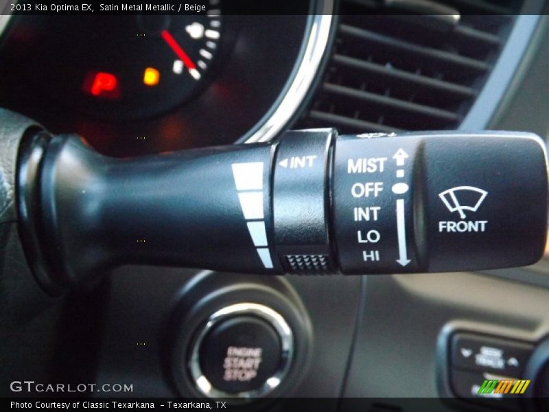 Satin Metal Metallic / Beige 2013 Kia Optima EX