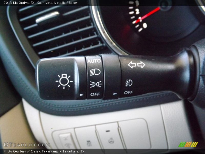 Satin Metal Metallic / Beige 2013 Kia Optima EX