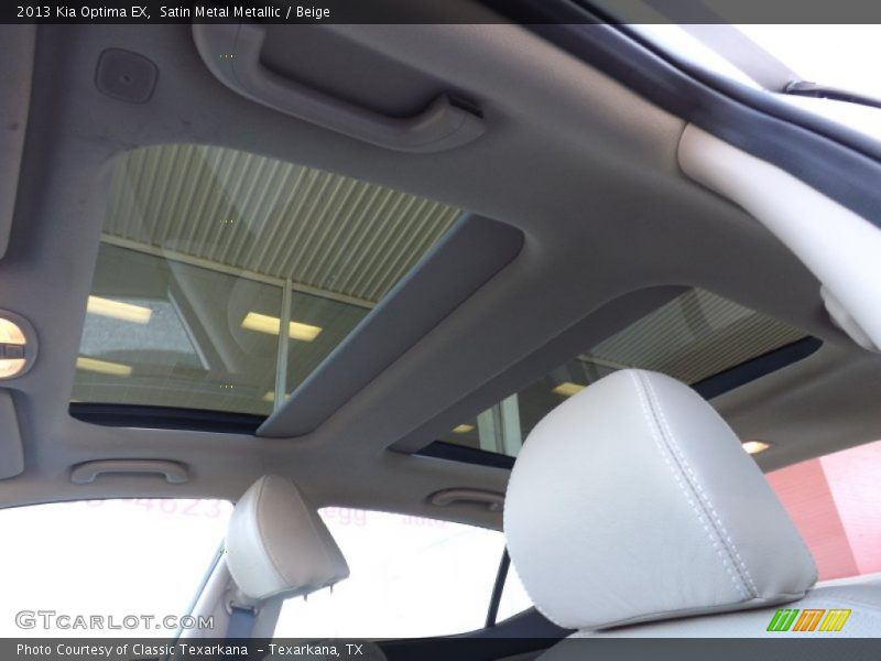 Satin Metal Metallic / Beige 2013 Kia Optima EX