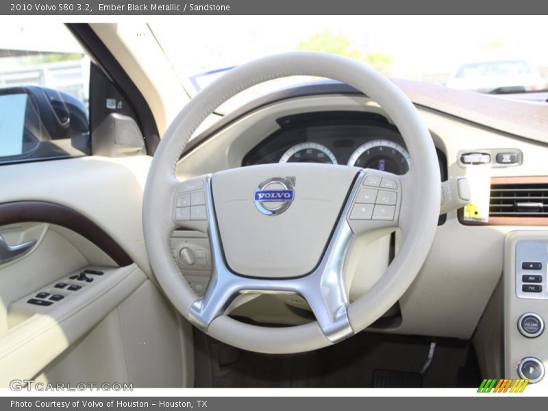 Ember Black Metallic / Sandstone 2010 Volvo S80 3.2