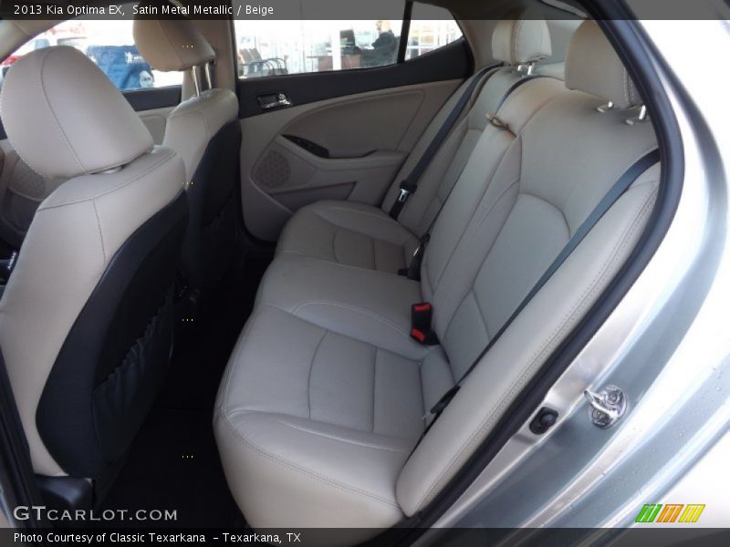 Satin Metal Metallic / Beige 2013 Kia Optima EX