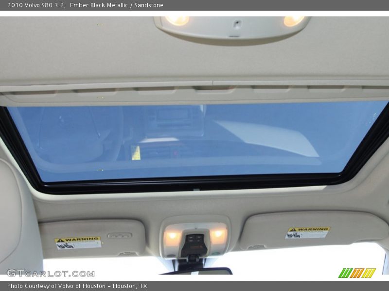 Ember Black Metallic / Sandstone 2010 Volvo S80 3.2