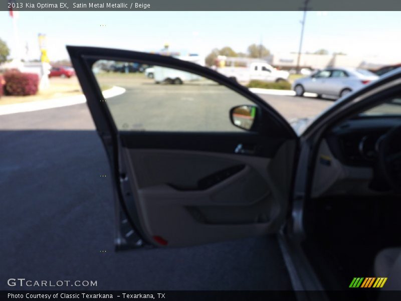 Satin Metal Metallic / Beige 2013 Kia Optima EX