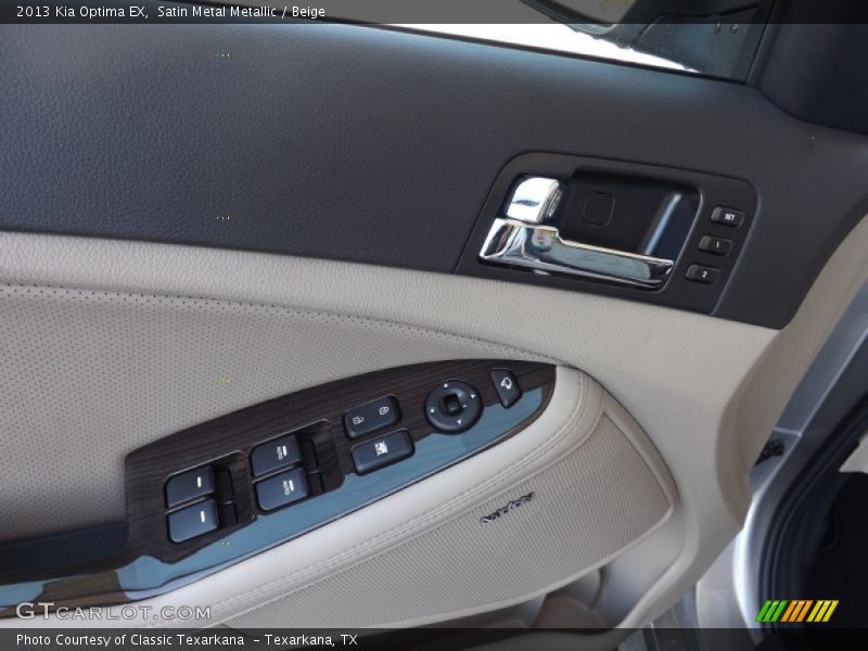 Satin Metal Metallic / Beige 2013 Kia Optima EX