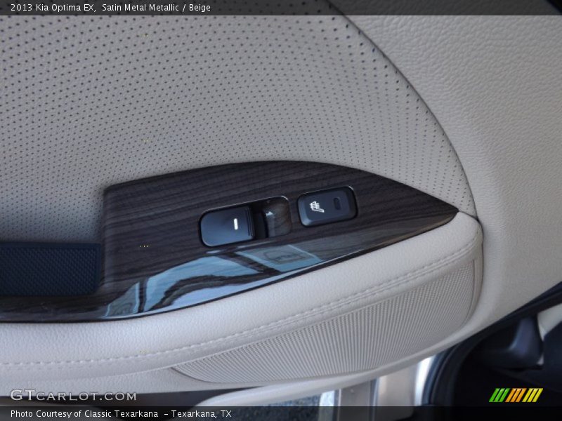 Satin Metal Metallic / Beige 2013 Kia Optima EX