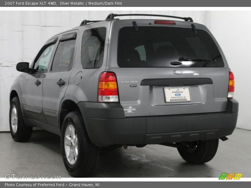 Silver Metallic / Medium/Dark Flint 2007 Ford Escape XLT 4WD