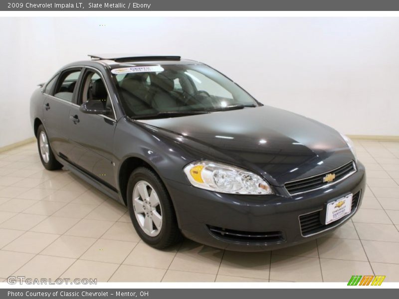 Slate Metallic / Ebony 2009 Chevrolet Impala LT