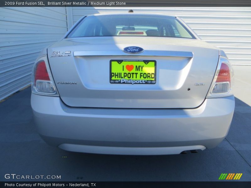 Brilliant Silver Metallic / Medium Light Stone 2009 Ford Fusion SEL