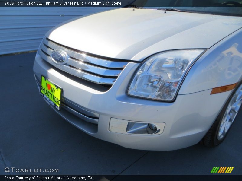 Brilliant Silver Metallic / Medium Light Stone 2009 Ford Fusion SEL